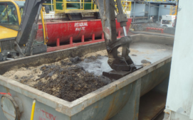 wastewater solidification